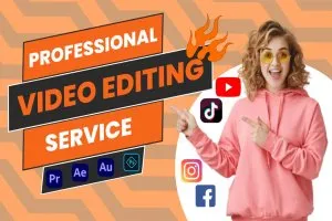 do professional video edit, youtube video editing