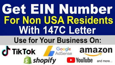 Get your irs EIN Tax id for non US citizens