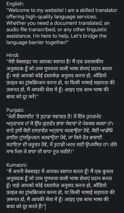 "Accurate Translation & Transcription Services - Fast, Reliable, and Professional.