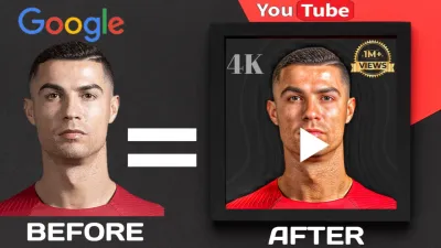 High resolution_photo quality for YouTube thumbnail