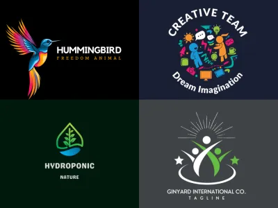 Create logo design your according draft 
