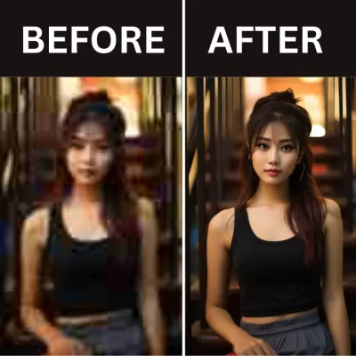 Upscale low quality Images and Photos